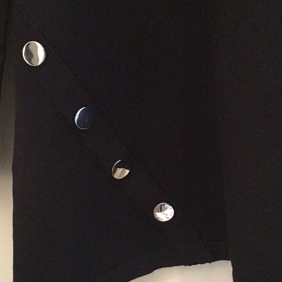 ALFANI PLUS SIZE BUTTON HEM SWEATER - Picture 5 of 9